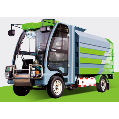 Vehículo eléctrico de transporte de lixo